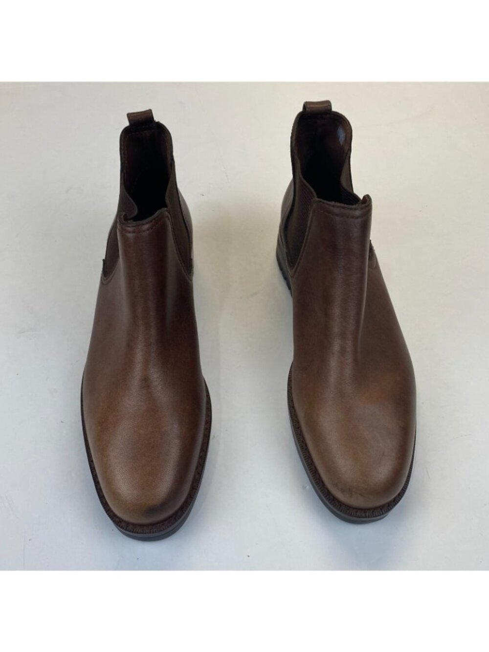 Polo Ralph Lauren Boots Brown Leather Woman's Size 5.5 B Pull On - Picture 3 of 11